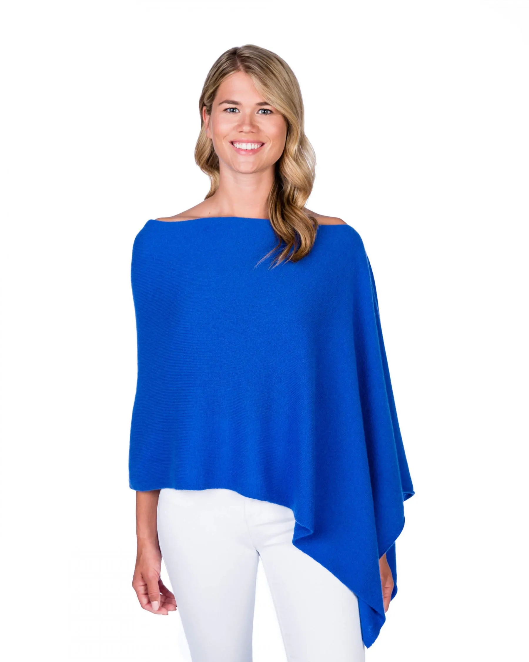 100% Cashmere Dress Topper Poncho
