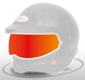BELL 2040143 Adjustable sunscreen visor M10 AS/AS, S Size, amber