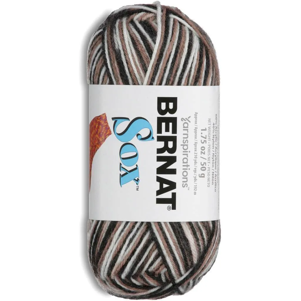 Bernat Sox Yarn Newsprint