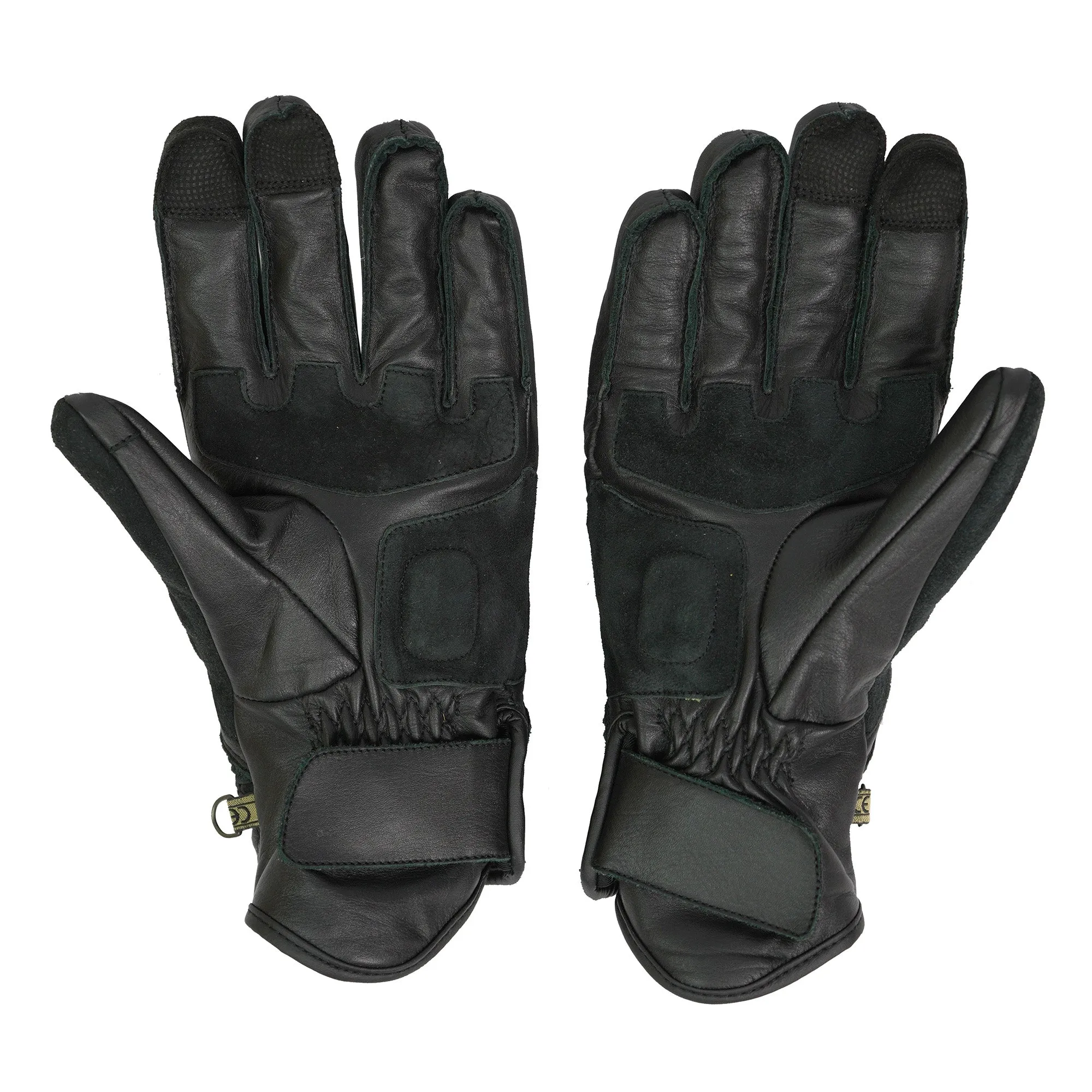 ByCity Mens Cafe III Black Gloves