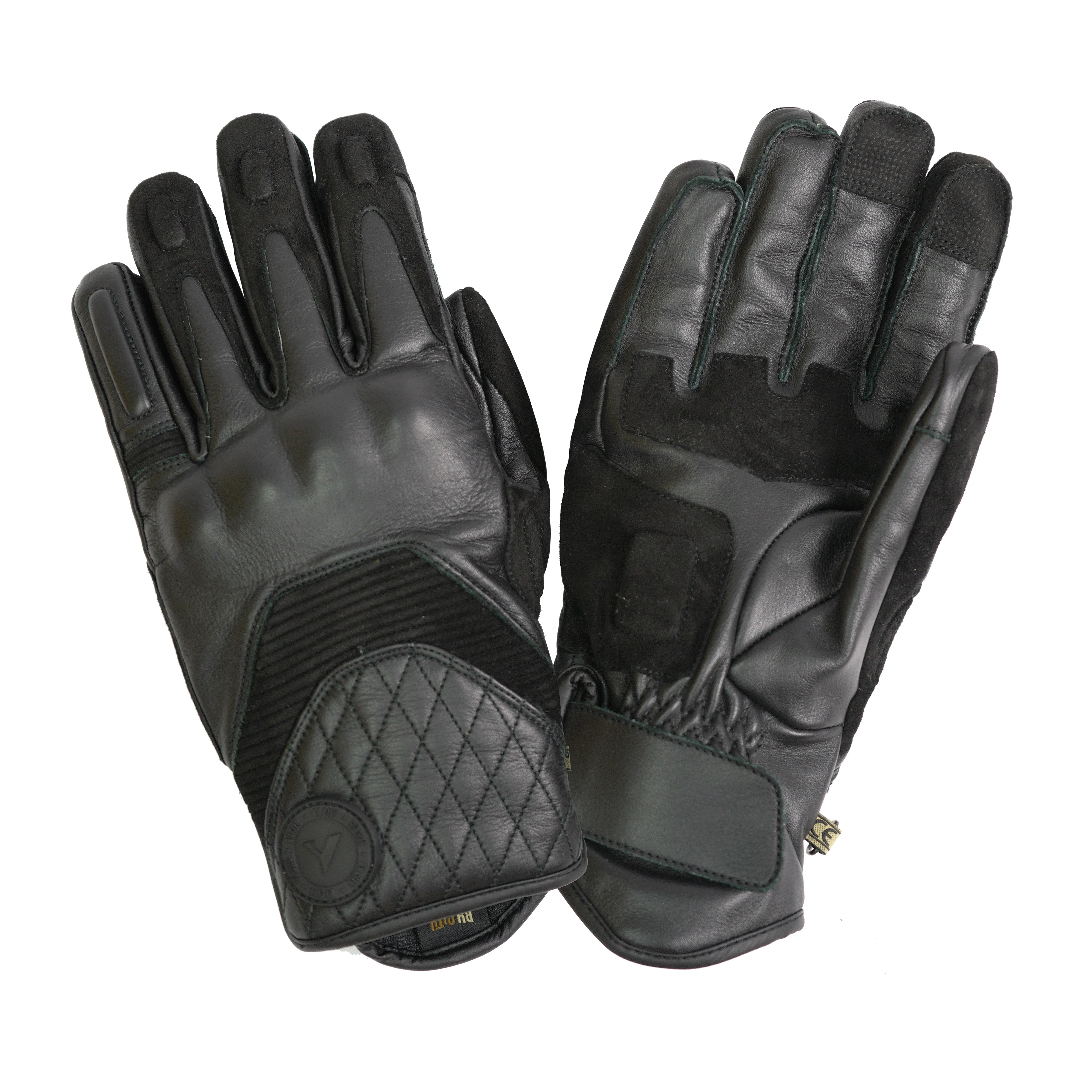 ByCity Mens Cafe III Black Gloves