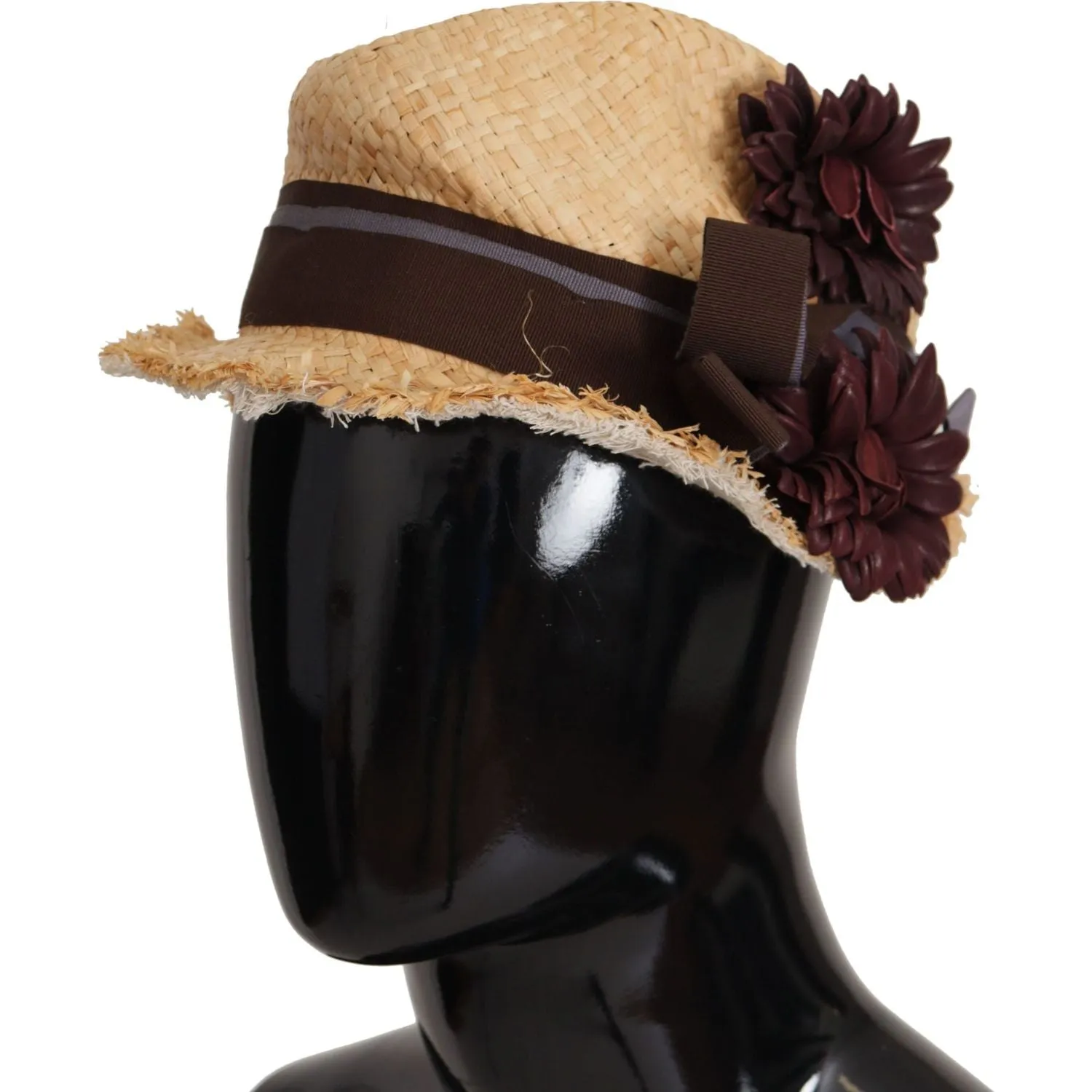 Dolce & Gabbana Chic Floral Bucket Hat in Sunshine Yellow