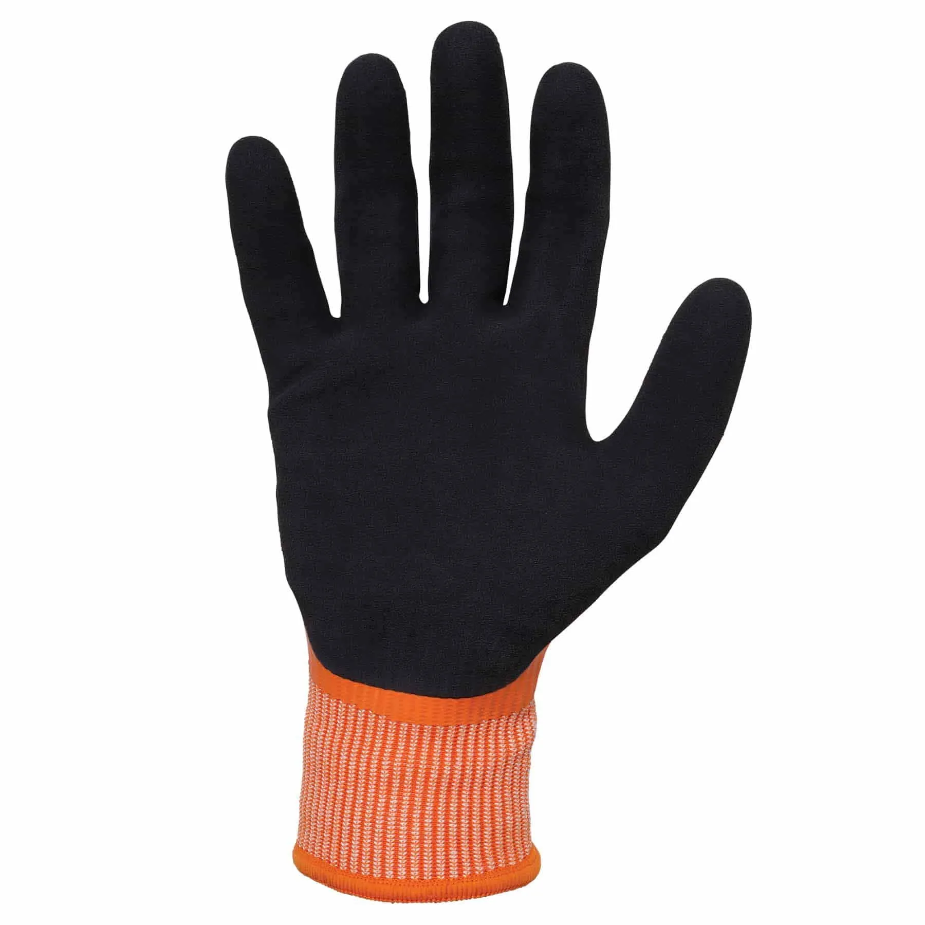 Ergodyne 17992 7551-CASE S Orange ANSI A5 Coated Waterproof CR Gloves 144-Pair