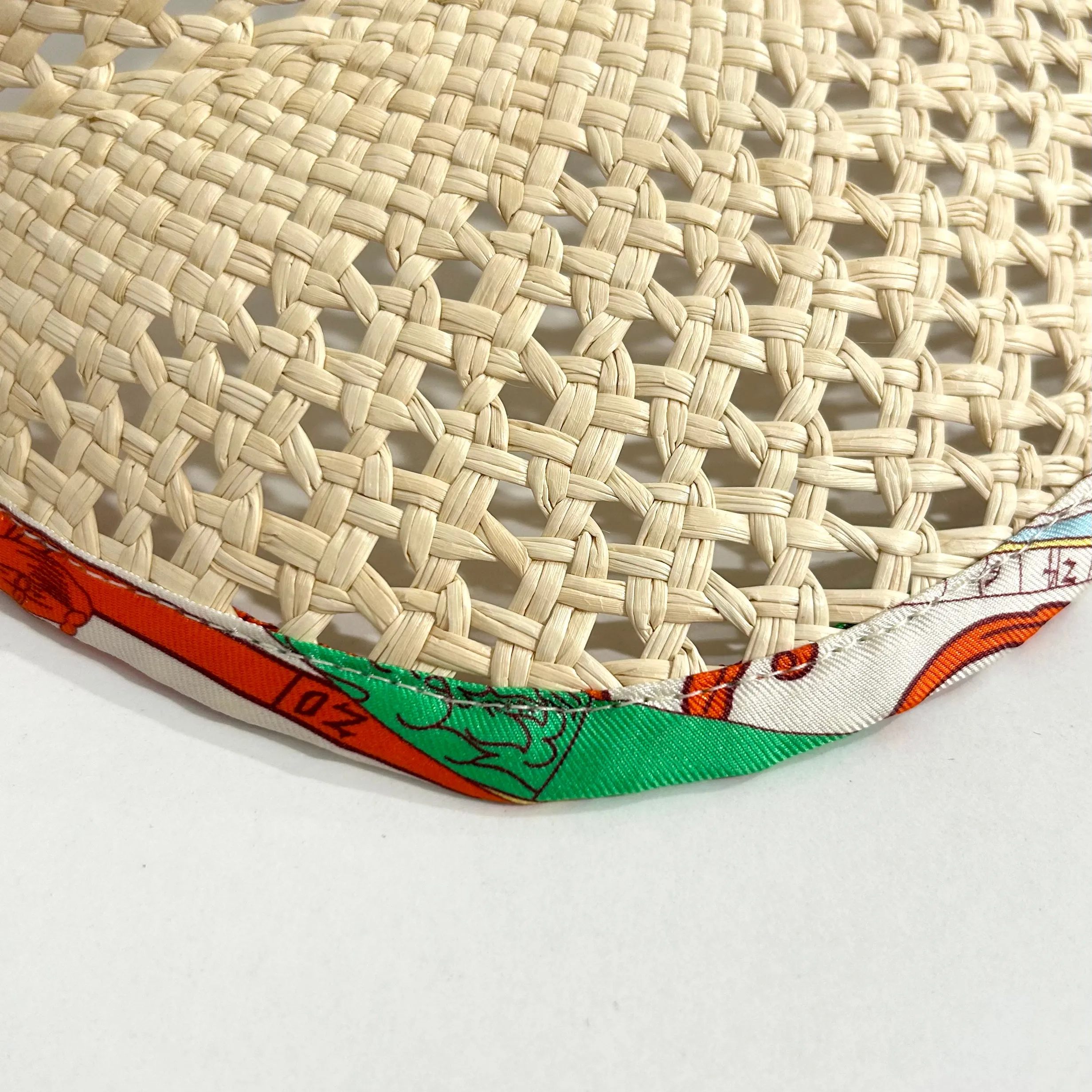 Hermès Emilie Straw Visor