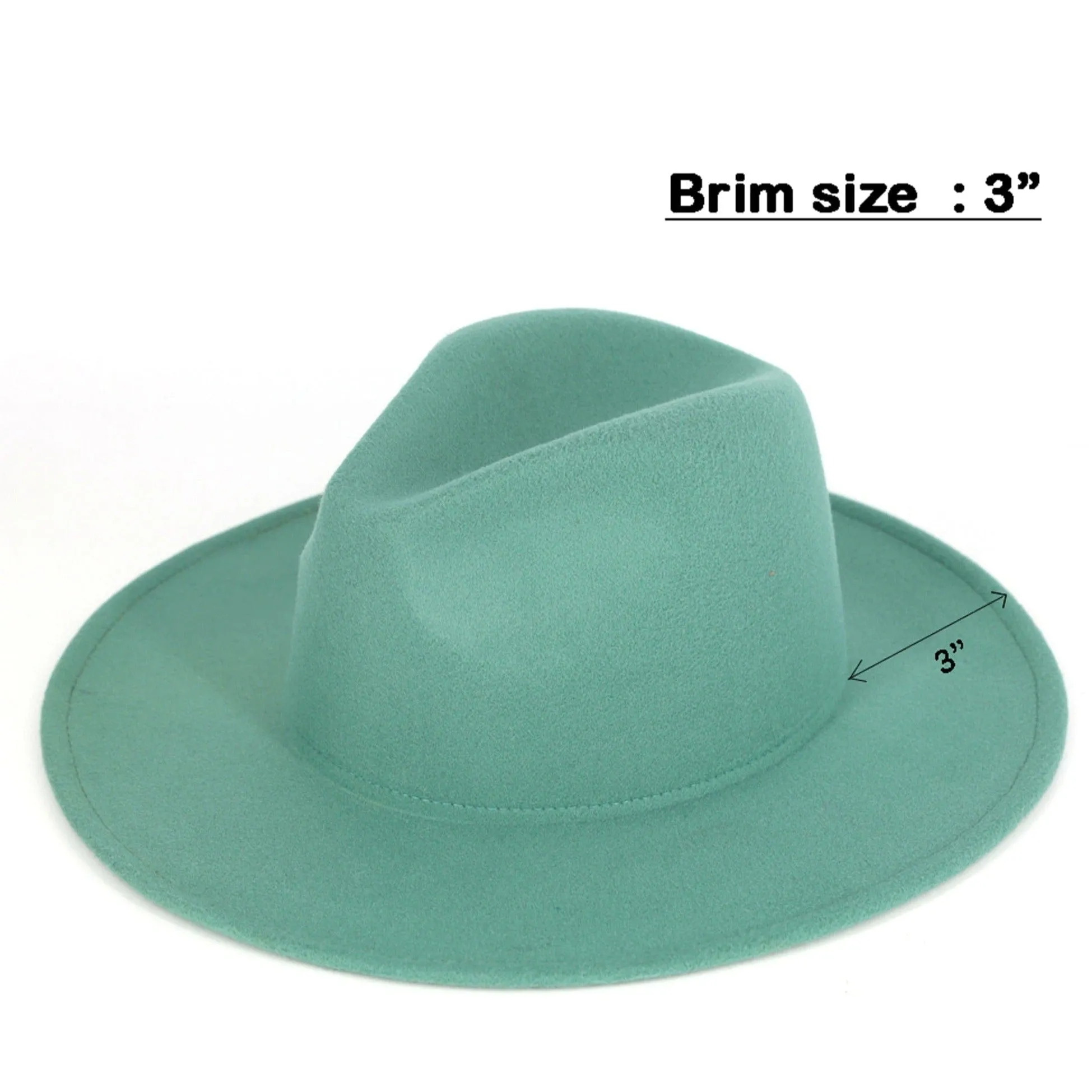 MH0125 Leslie Felt Panama Hat