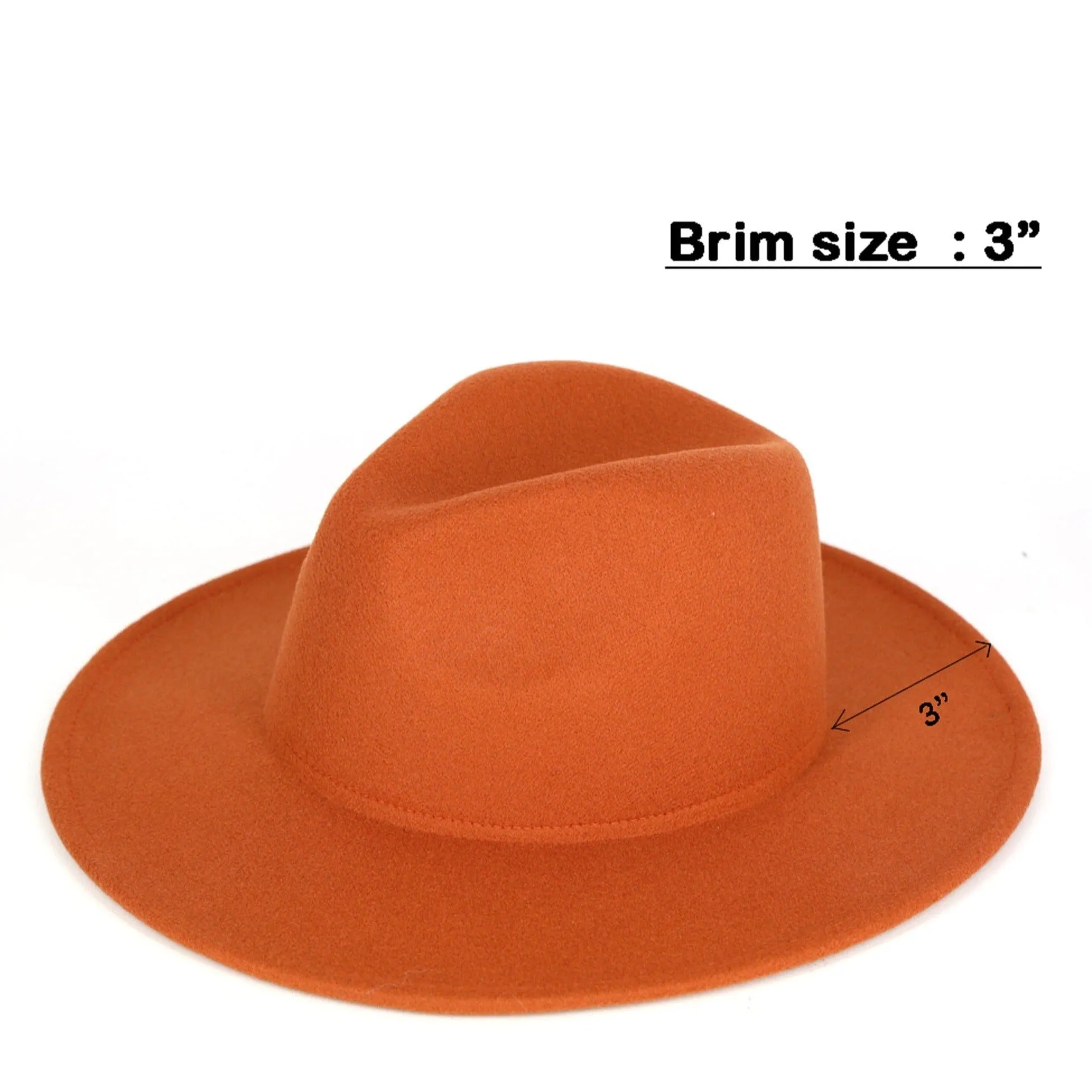 MH0125 Leslie Felt Panama Hat