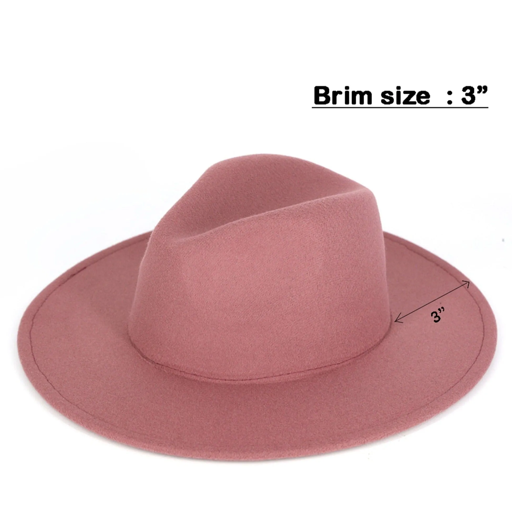 MH0125 Leslie Felt Panama Hat