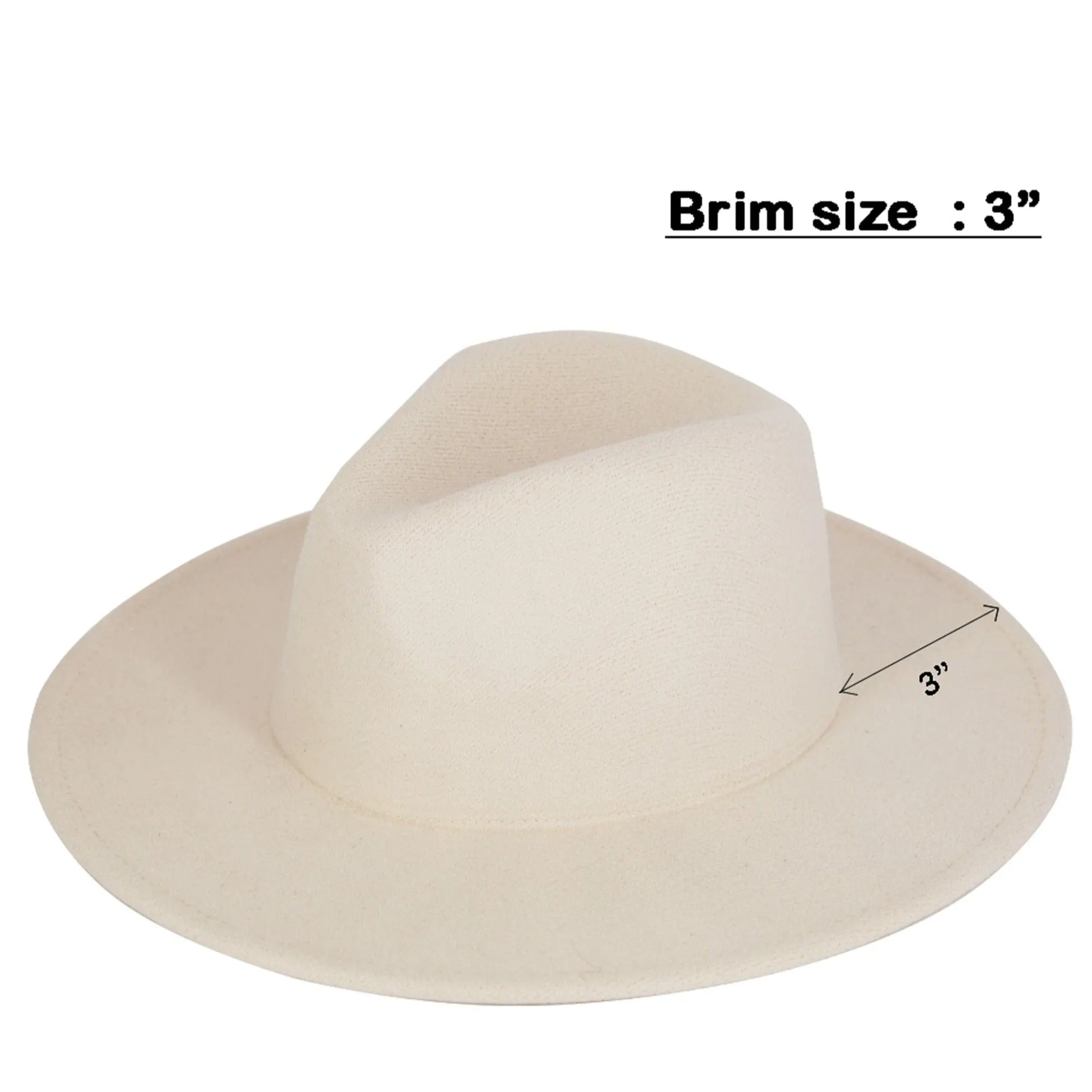 MH0125 Leslie Felt Panama Hat