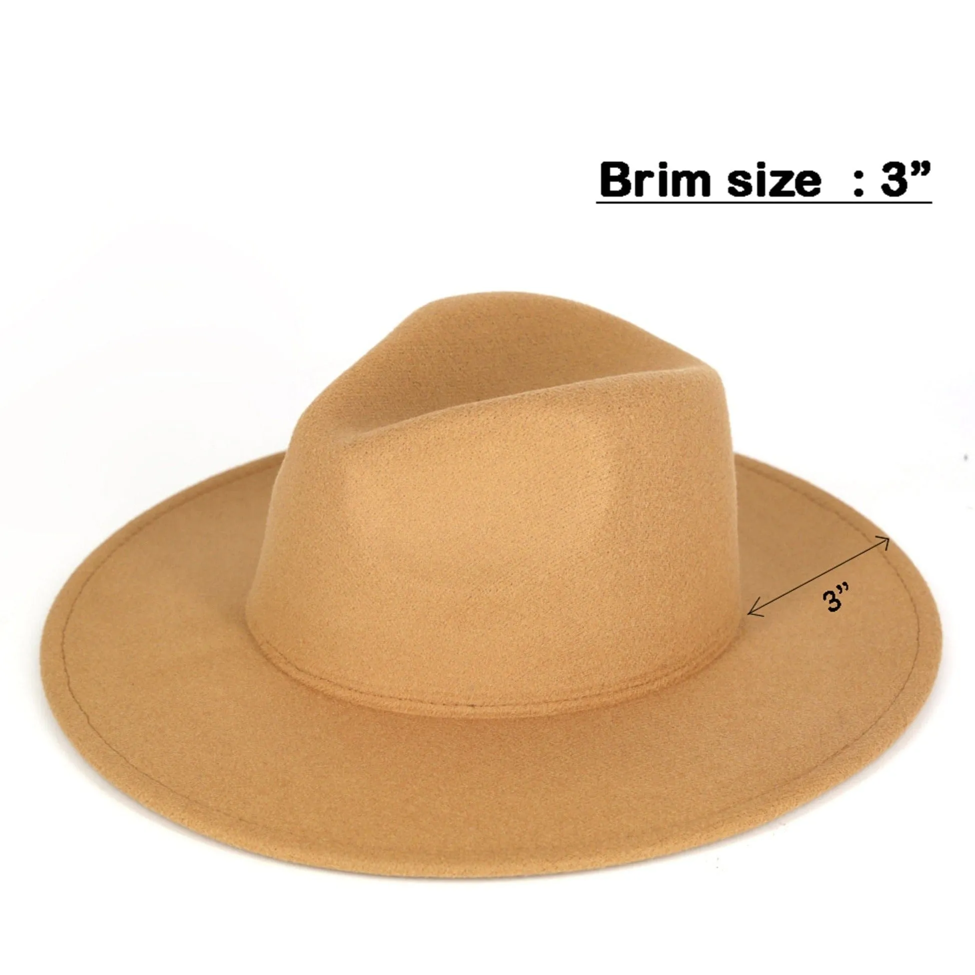MH0125 Leslie Felt Panama Hat