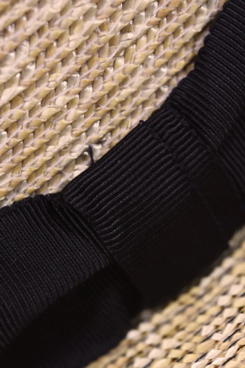 Straw Boater Hat