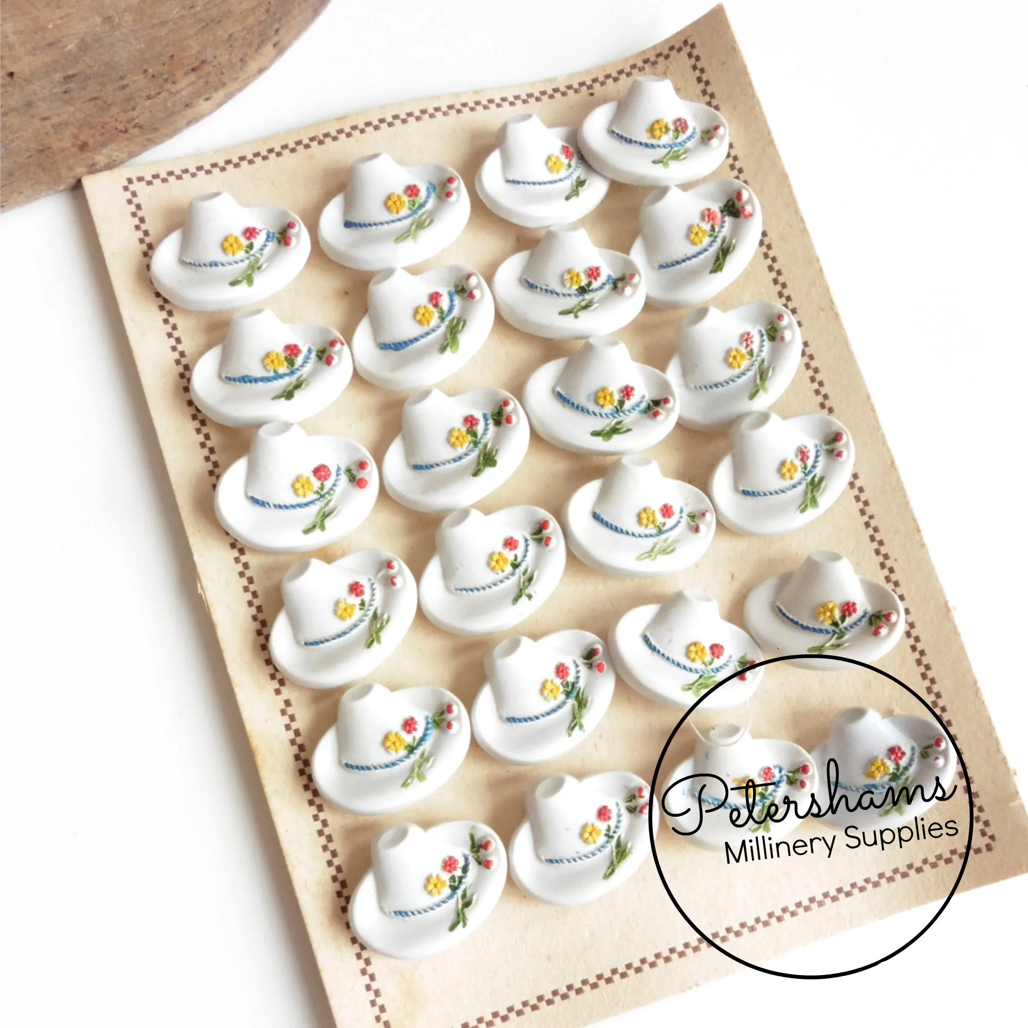 Vintage 1940s/50s Bavarian Hat Buttons