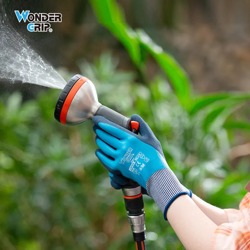 WG-318 Gardening Gloves Anti-Piercing Waterproof Anti-Tie Flower Planting Wear-Resistant Rubber Household Protective Gloves